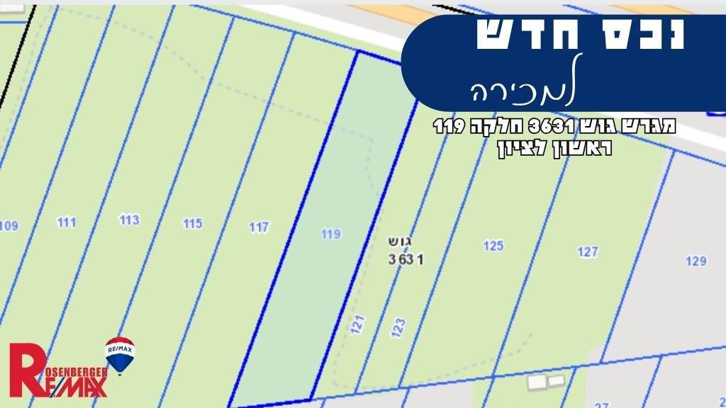 גוש 3631 חלקה 119, ראשון לציון